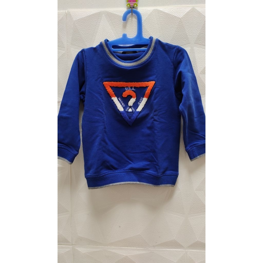 Preloved Sweater Anak Guess