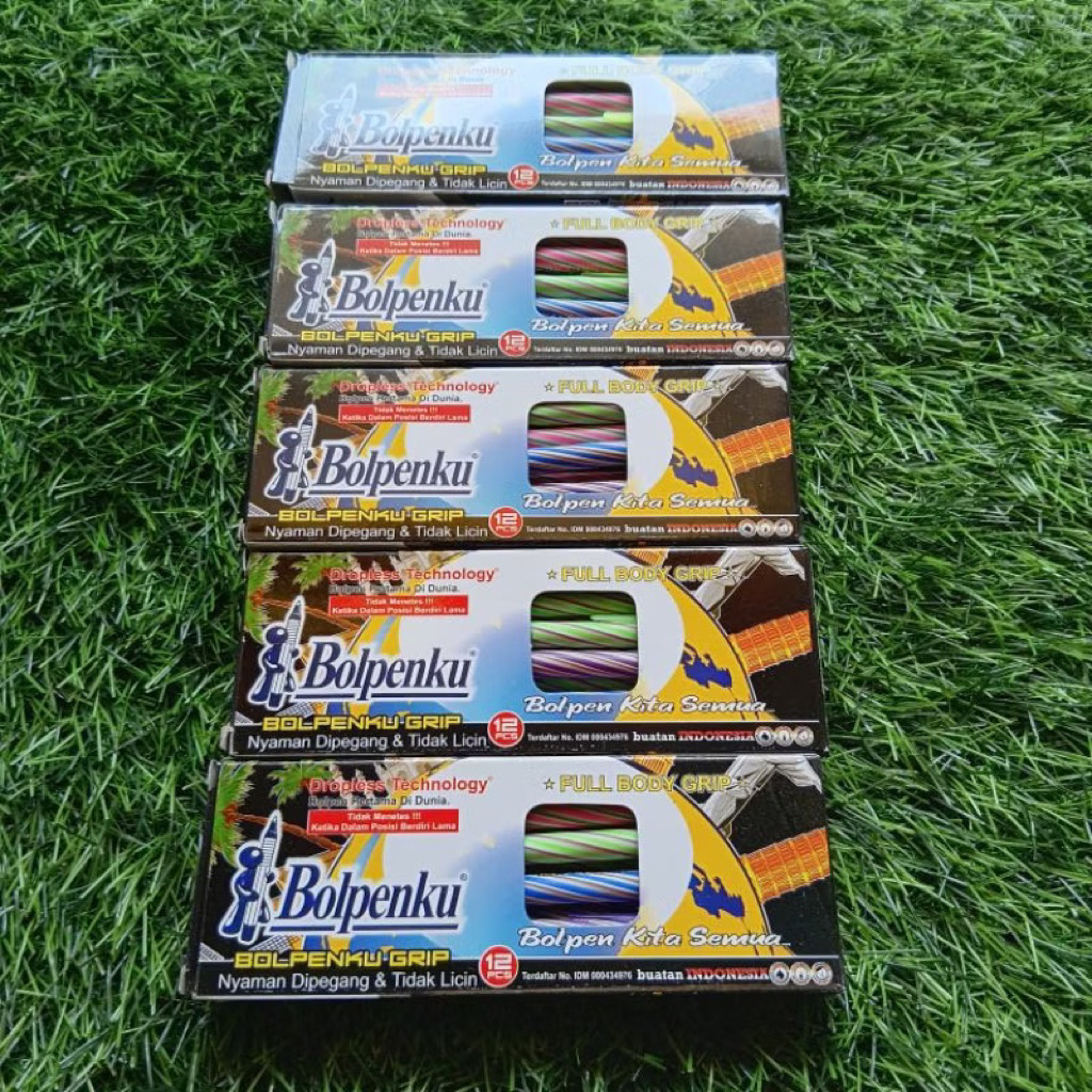 

[1 Box] Bolpenku Pulpen Lilin isi 12pcs Murah