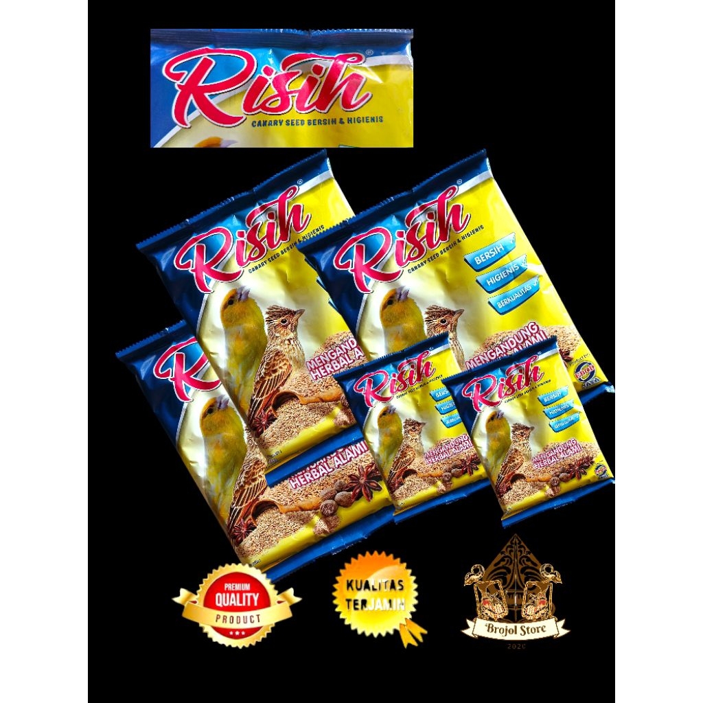 Ebod Jaya Risih Kenari Seed Pakan Branjangan|Kenari|dll
