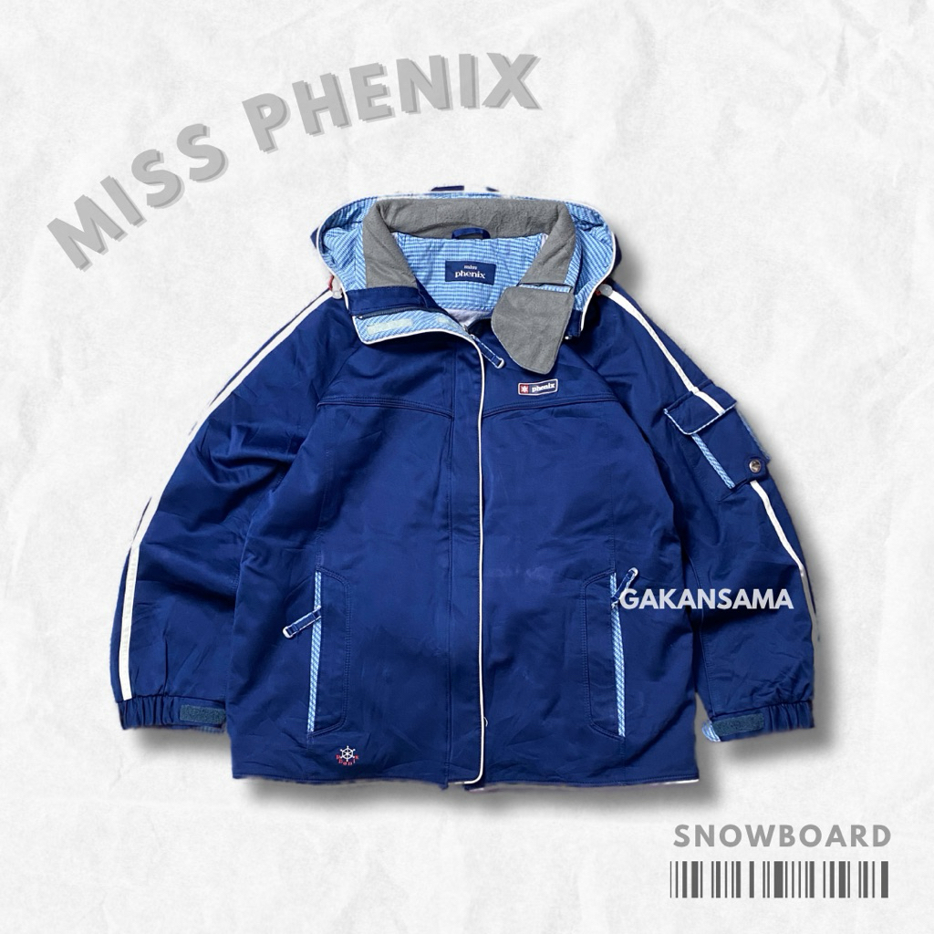 Jaket Snowboard Miss Phenix Navy