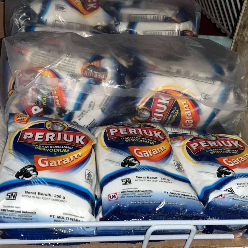 

GARAM PERIUK BERYODIUM 250GR X 10 PCS / PAK