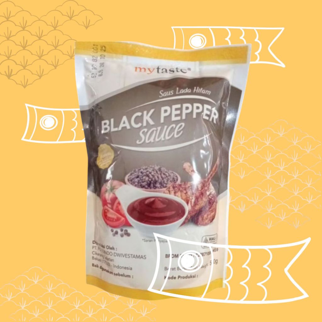 

MyTaste | My Taste Black Pepper Sauce 500 gr| Saus Lada Hitam original