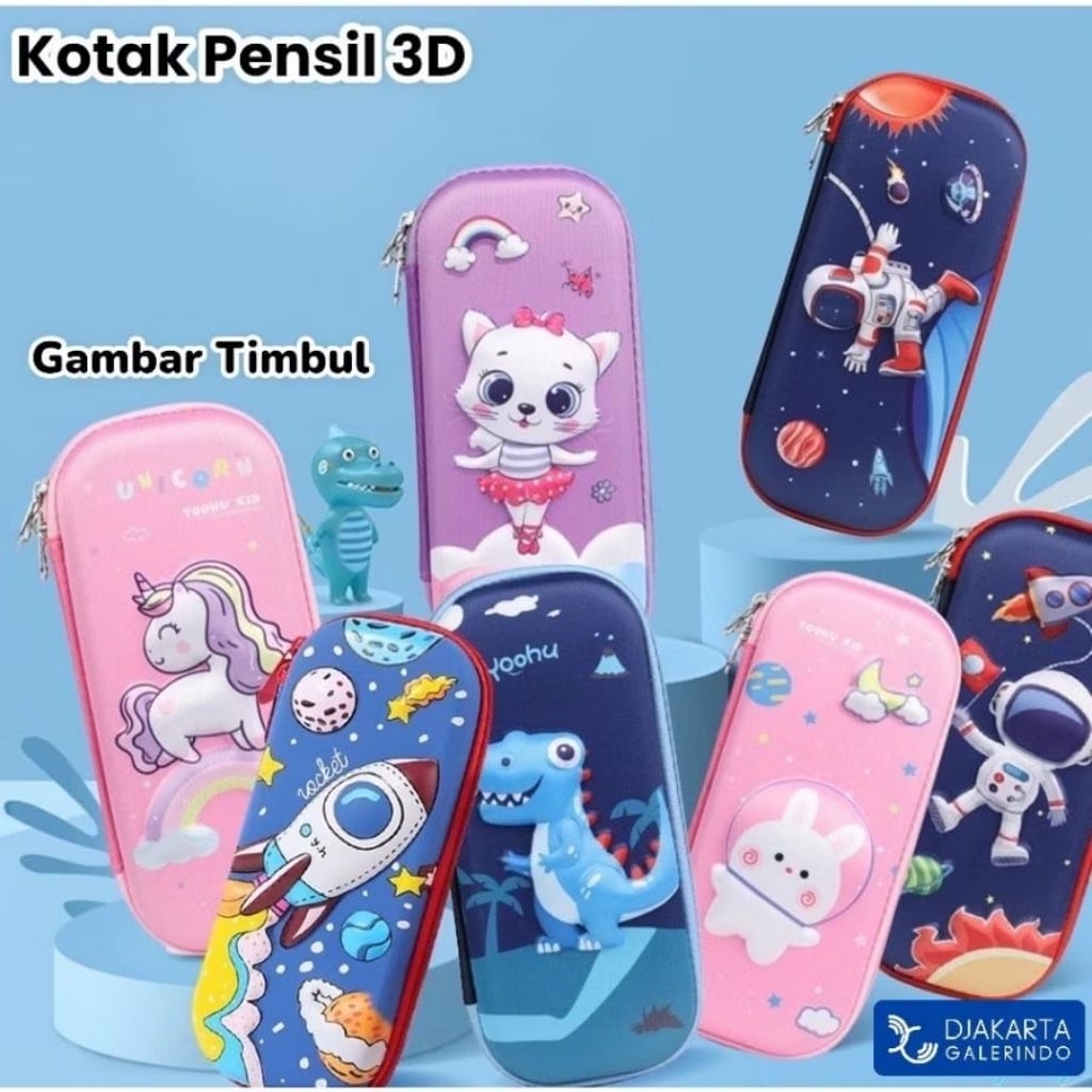 

TEMPAT KOTAK PENSIL 3D ANAK SEKOLAH KARAKTER PEN PENCIL