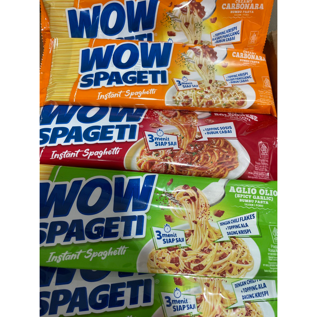 

Paket 10 bks WOW SPAGHETI 3 varian rasa