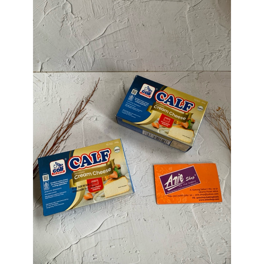

Calf cream cheese 200gr/cream cheese calf/krim keju calf