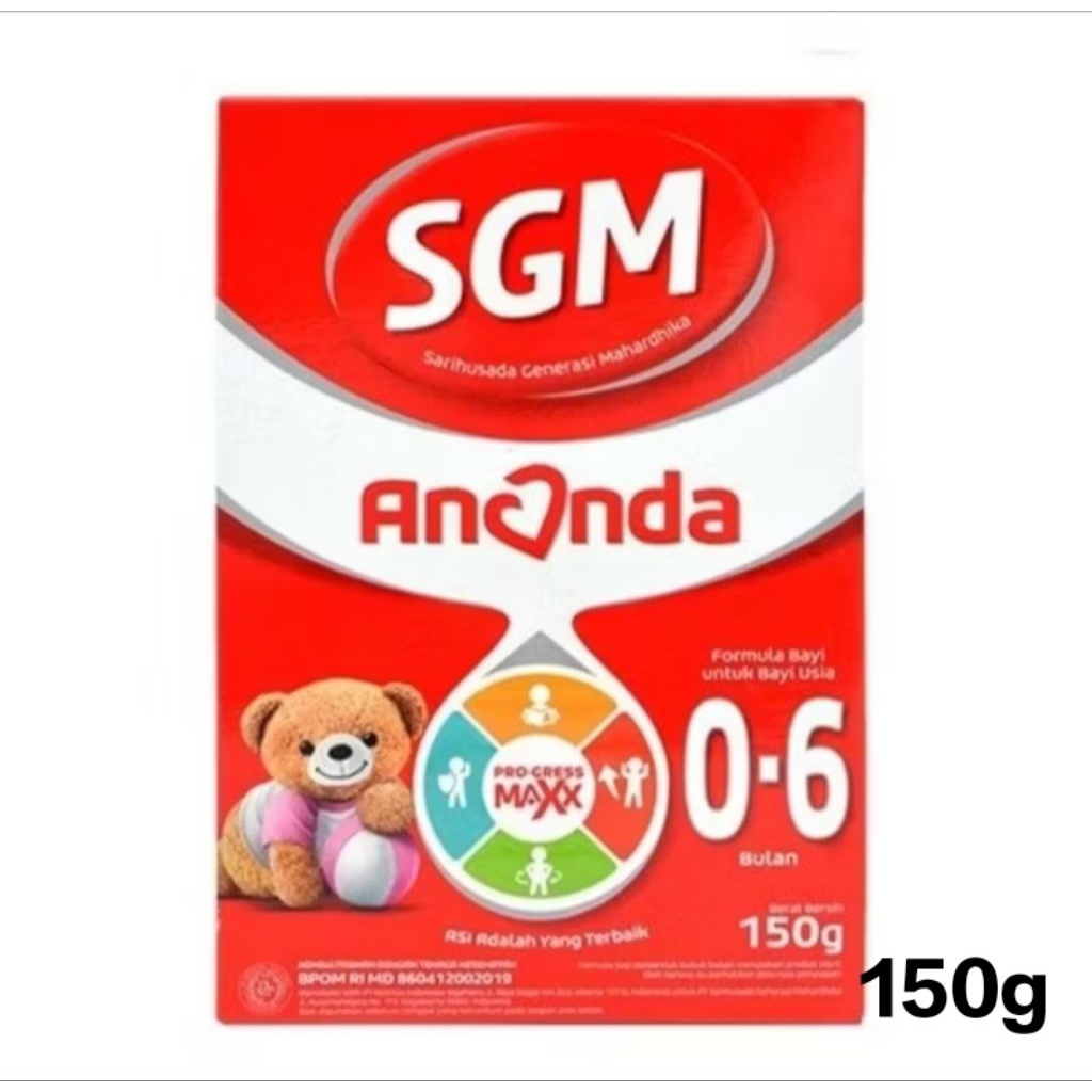 Susu SGM 0-6 Bulan 150g 400g