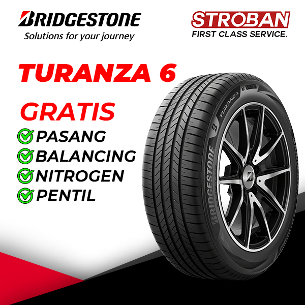 BAN BRIDGESTONE TURANZA 6 215/55 R17