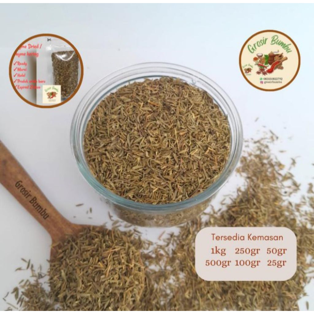 

thyme dry500gr/thyme import