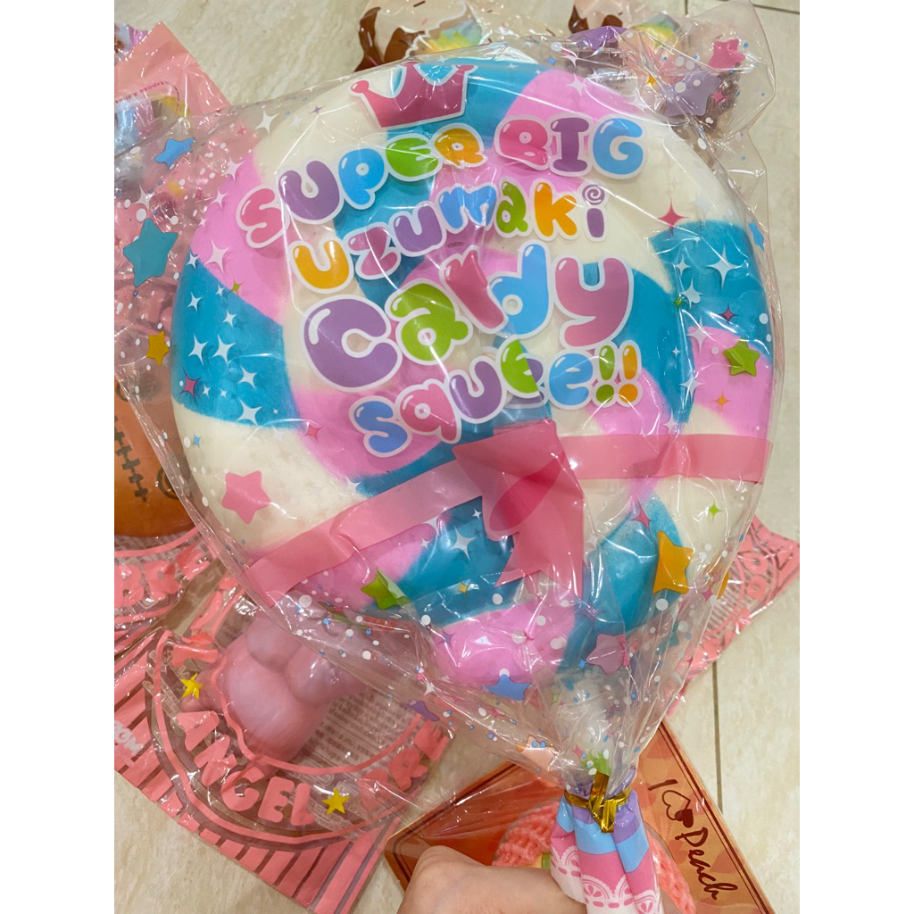 Super Big Uzumaki Lollipop Squishy Japan Exclusive