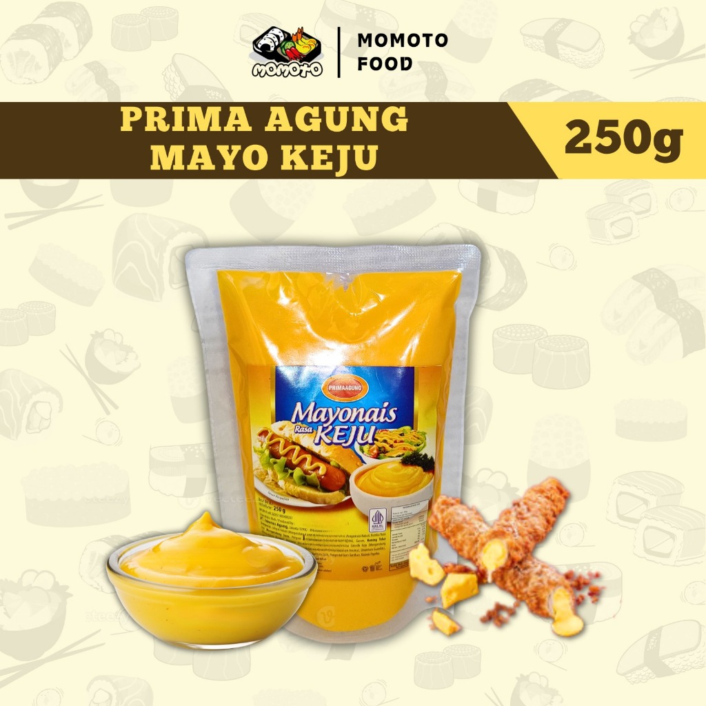 

Prima Agung Mayo Keju Mayonais Viral Isian Japanese Long Chicken Roll 250 gram Halal