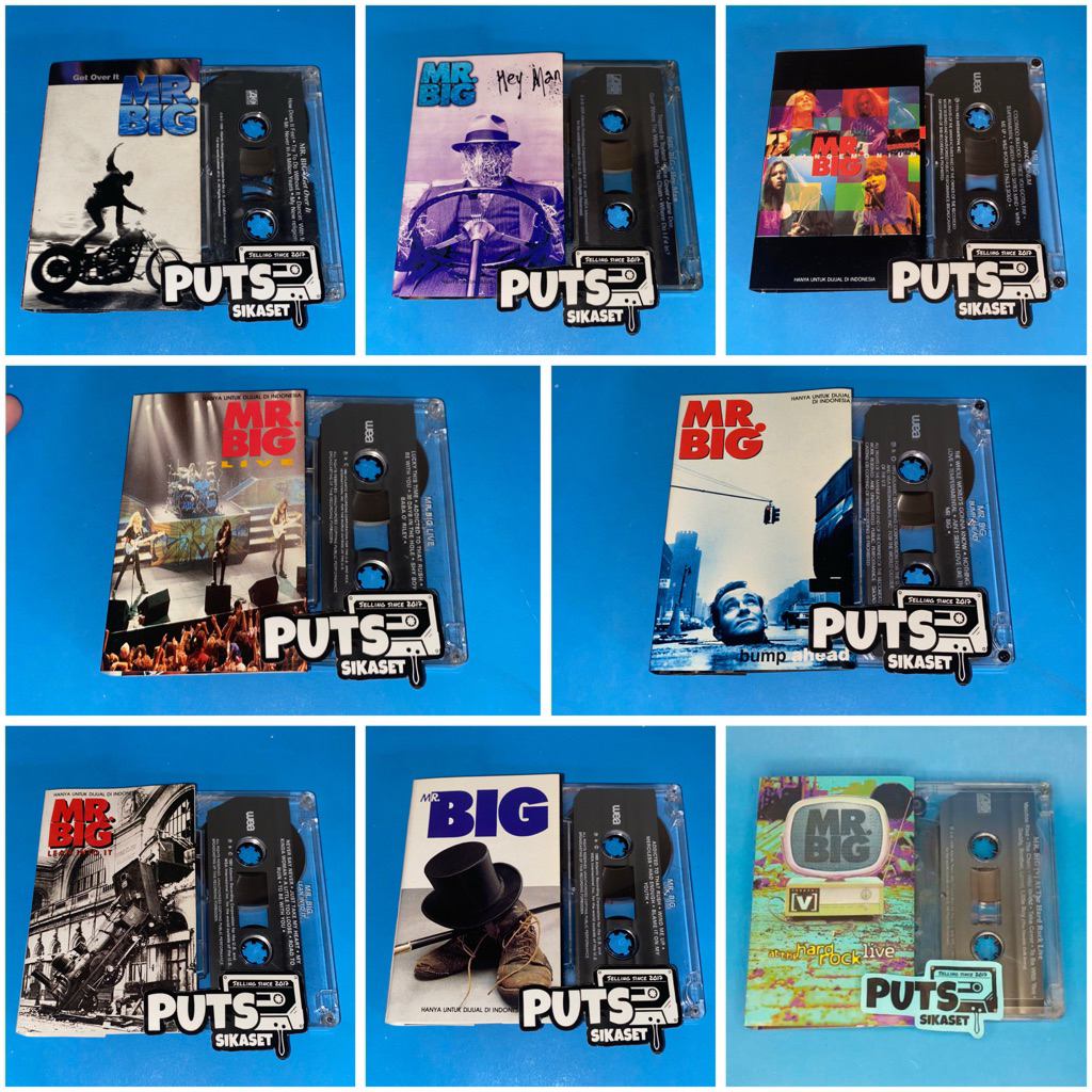 Kaset Pita Mr.Big - Berbagai Macam Album (MR BIG)