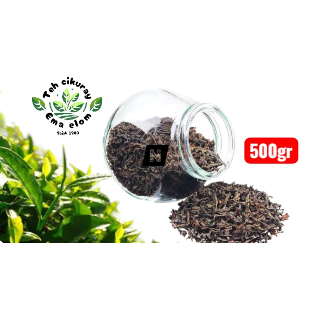 

Teh hitam / black tea Cikuray Ema elom 500gr