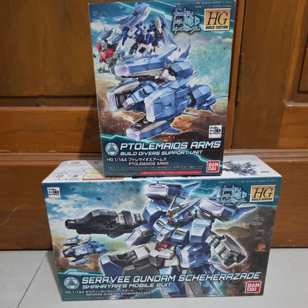 HG Seravee Scheherazade + Ptolemaios Arms