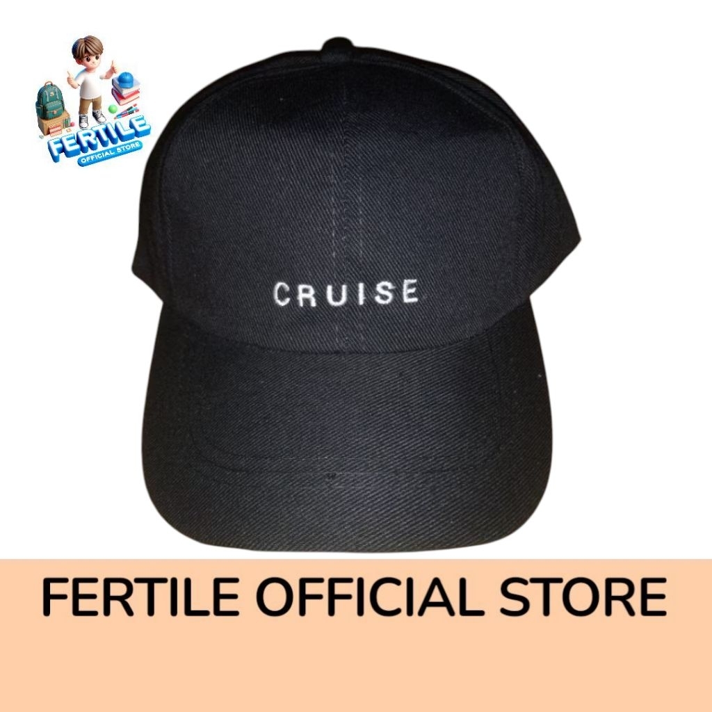 TOPI BASEBALL CRUISE BORDIR / TOPI BASE BALL CRUISE BORDIR 001