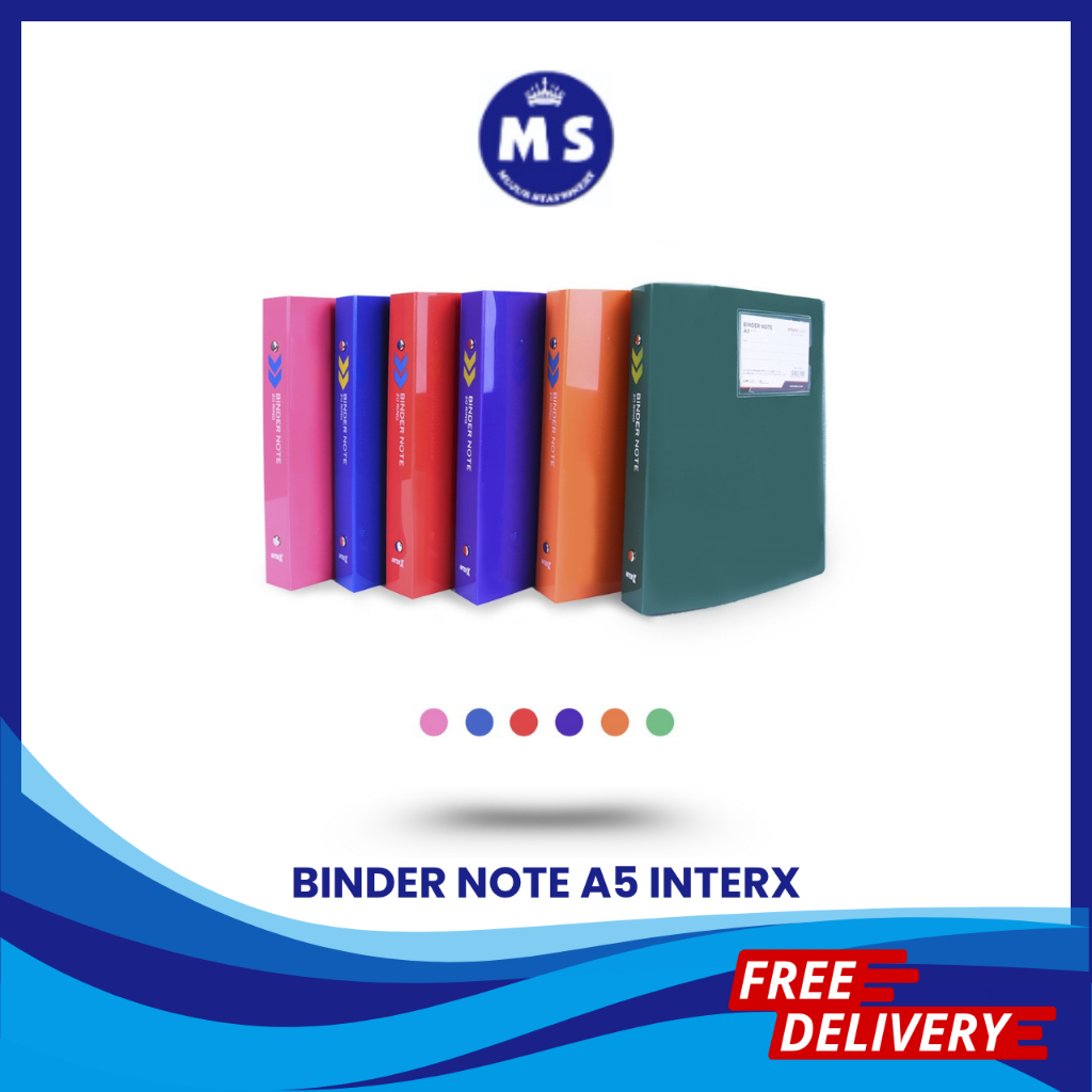 

INTERX MULTI RING BINDER / BINDER CAMPUS / BINDER KAMPUS A5 BNX100A