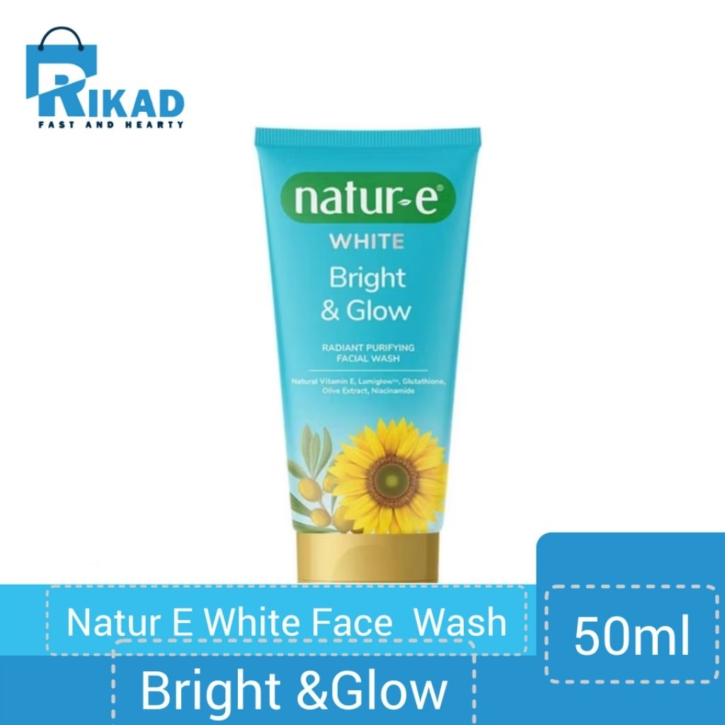 Natur E White Rad Purif face wash 50ml / Natur E Advanced Face  Wash 50ml
