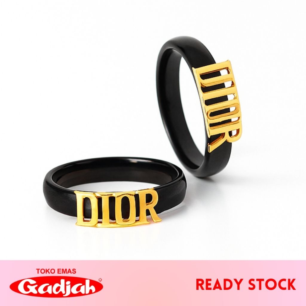 Cincin Keramik Fashion Emas Viora - Toko Emas Gadjah