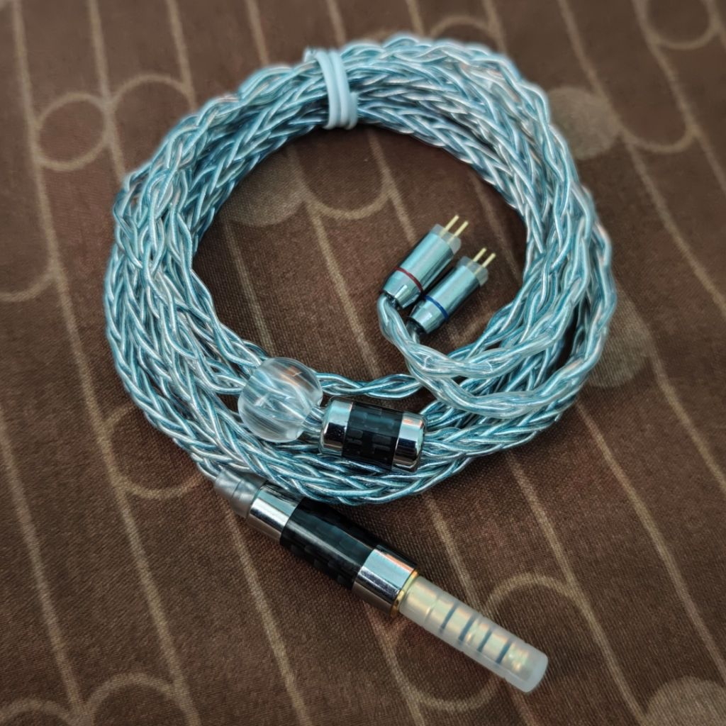 Kabel Xinhs Rainbow Blue 4.4mm (Bekas)
