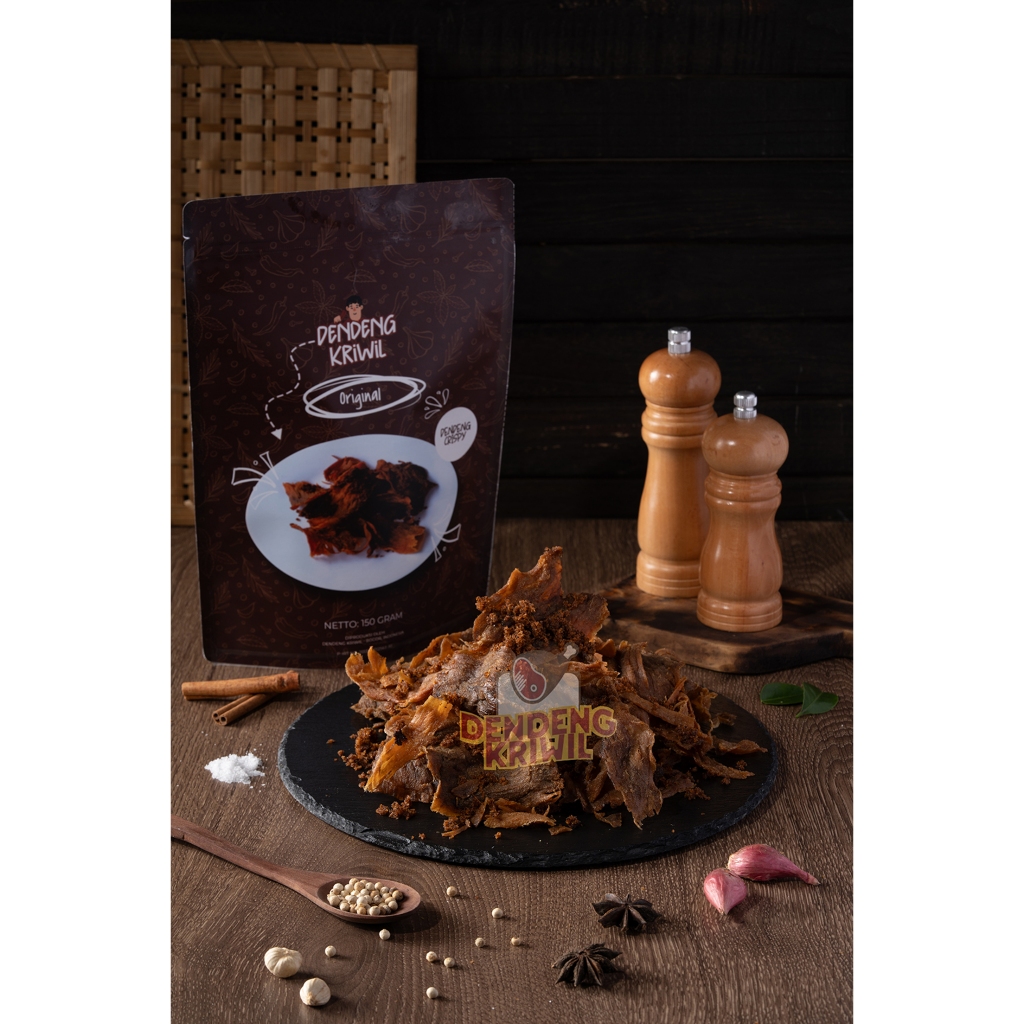 

Dendeng Kriwil - Dendeng Sapi Kering Krispi Original - 150gr | Cemilan Sapi Kering Gurih