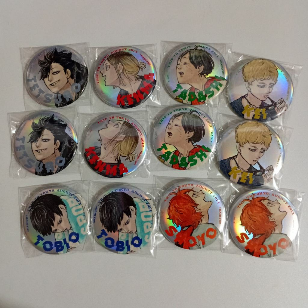 Badge Giga Jump Haikyuu (Booked)