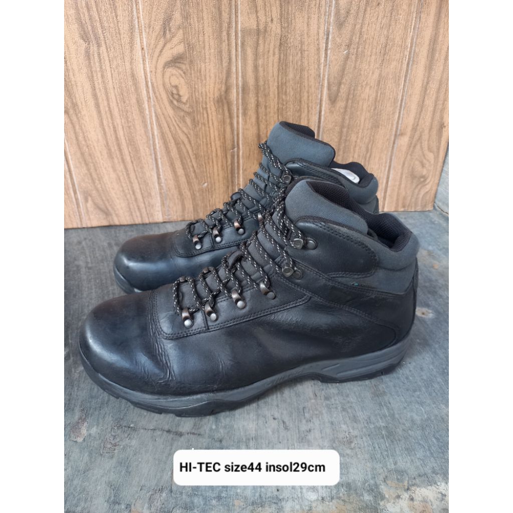 Sepatu outdor HI-TEC Eurotrek Lite Waterproof size44 insol29cm