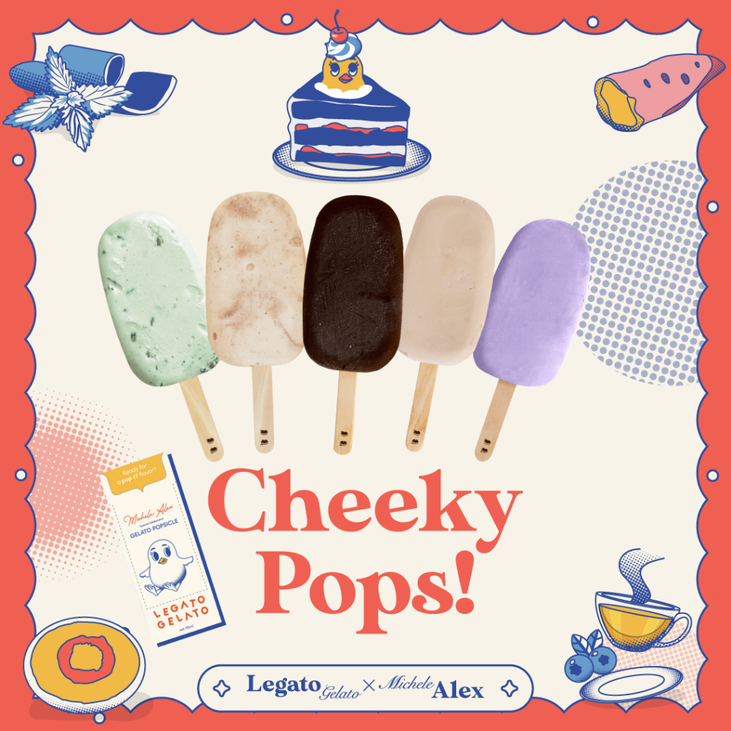 

LEGATO GELATO x Michele Alex Cheeky Popsicles Bundling LegatoXMicheleAlex Michele Alex Popsicle Gelato Dessert Ice Cream Es Krim Eskrim Frozen Cemilan Creamy Fresh Sweet Manis Refreshing