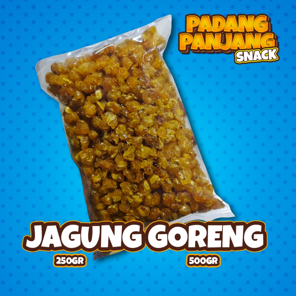 

JAGUNG GORENG - KACANG JAGUNG PADANG PANJANG 500gr dan 250gr