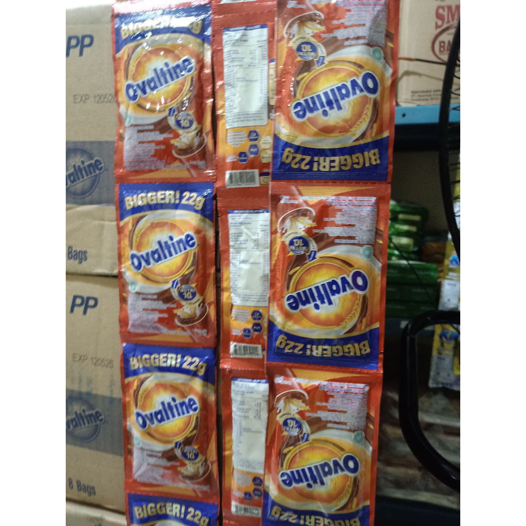 

GROSIR Susu Coklat Ovaltine 1 Renceng Isi 10 Sachet 22 Gram
