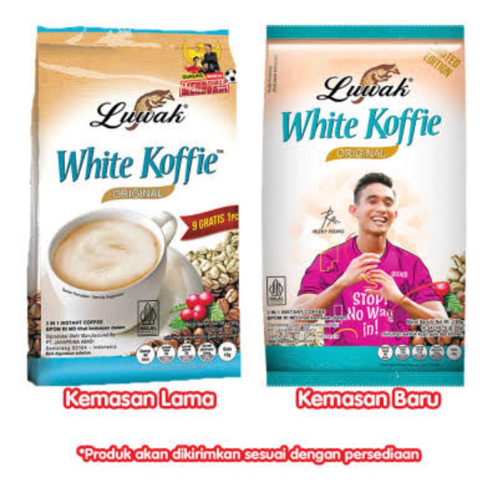 

Promo !!! Kopi Luwak White Koffie 3in1 20gram X1 pack kemasan sesuai Foto