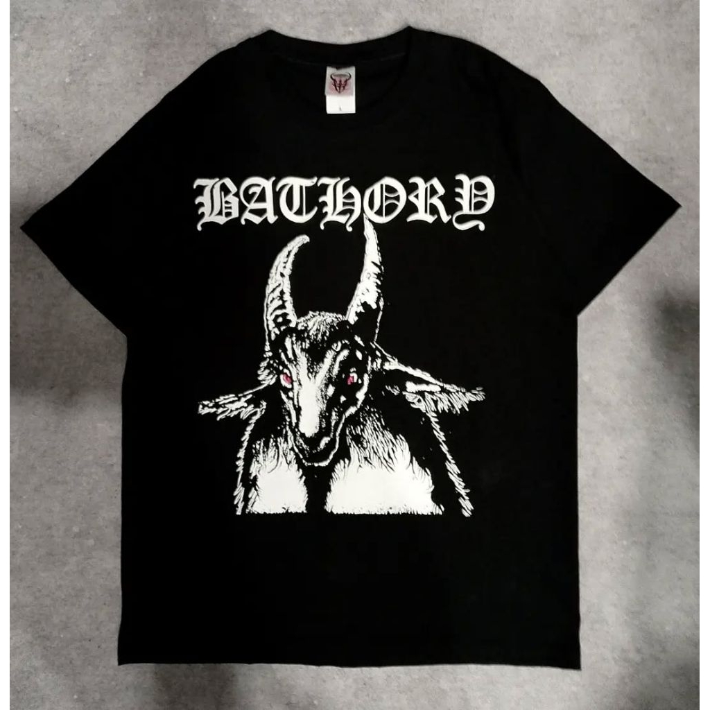 T-shirt Band Bathory/Kaos Band Underground by Heivenhell/Prapatan rebel
