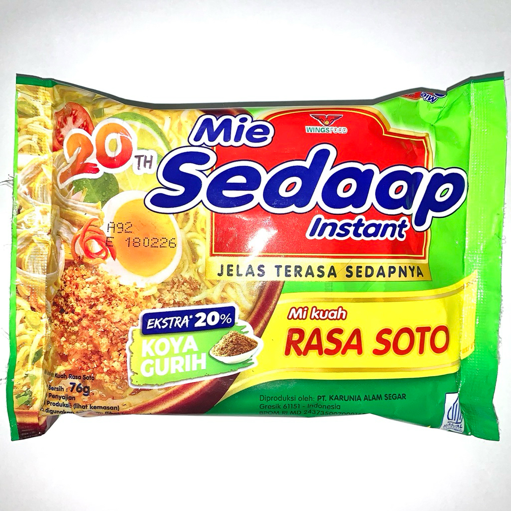 

Mie Sedap Soto