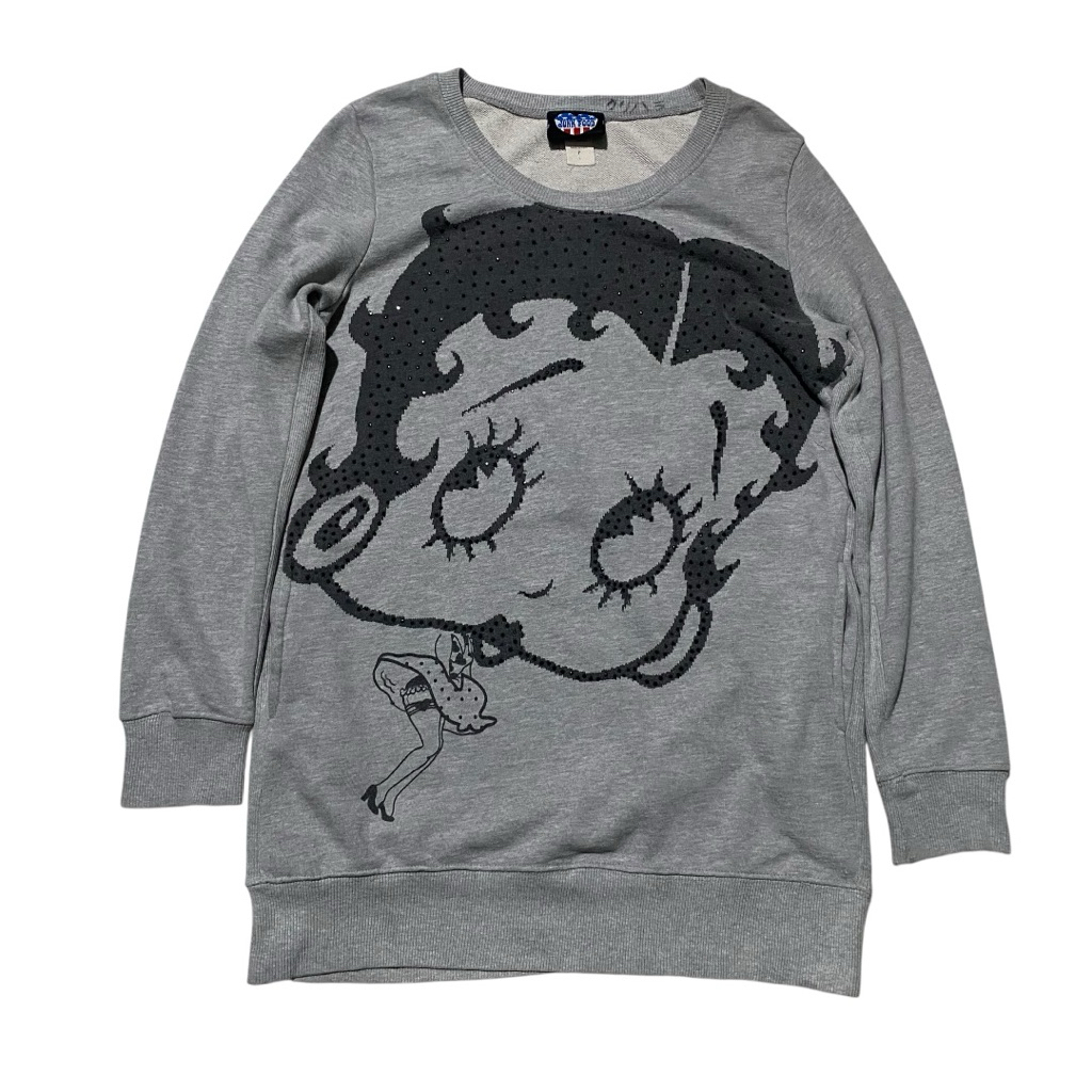 Junkfood vintage betty boop big head crewneck
