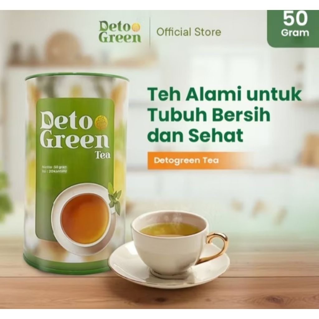 

Detogreen teh organik detox sistem pncernaan
