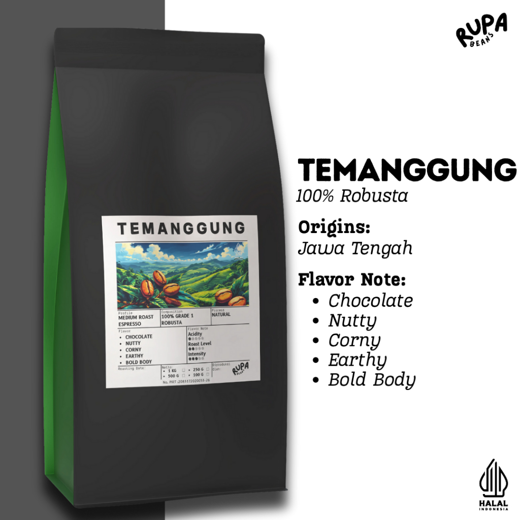 

Biji Kopi Robusta Temanggung 100% Robusta BEST PRICE!