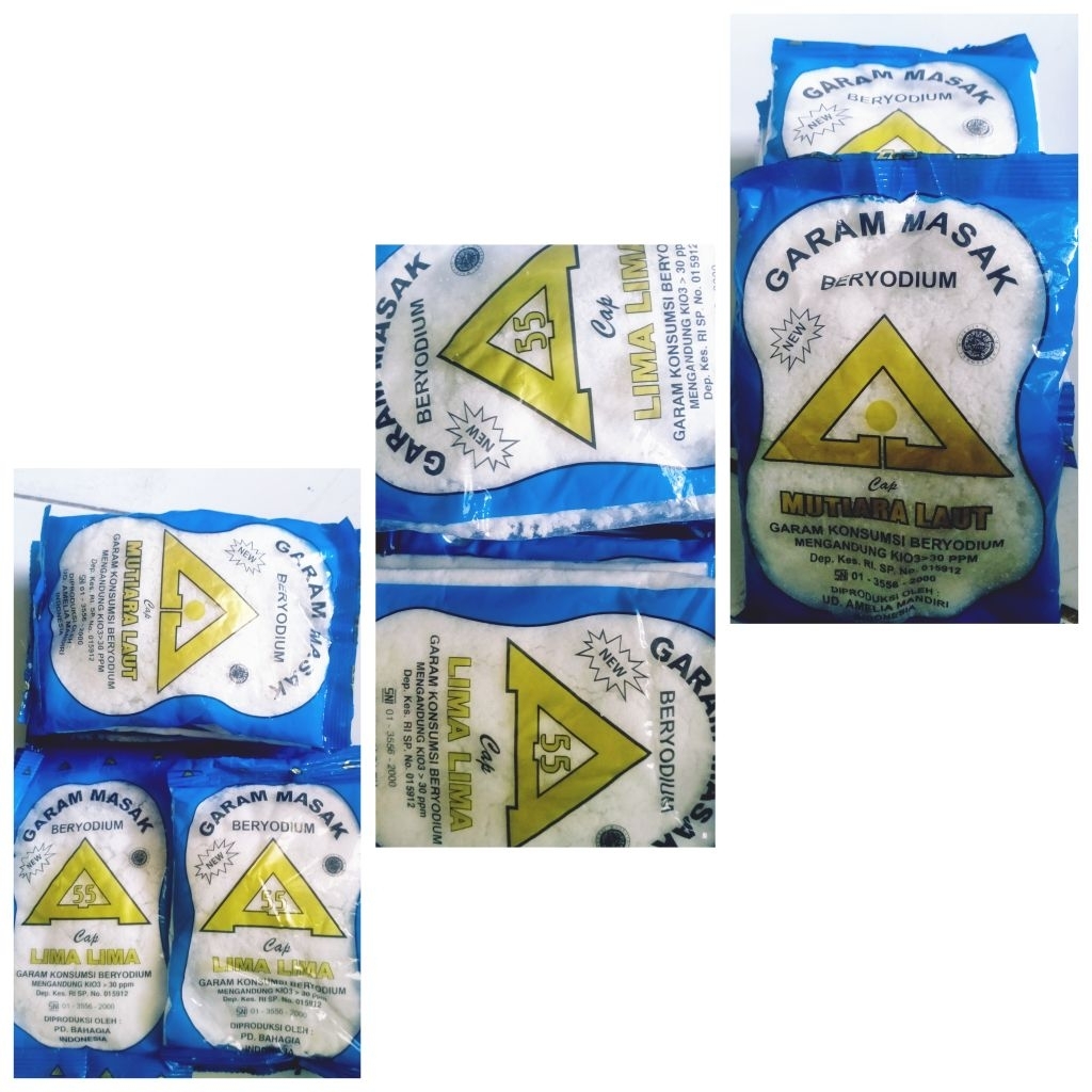 

Garam Masak Dapur Beryodium isi 10 Rp.4.000