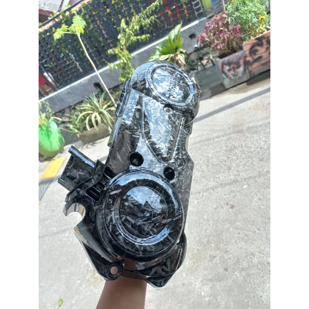 tutup cvt aerox 155 old dan lexi karbon forget