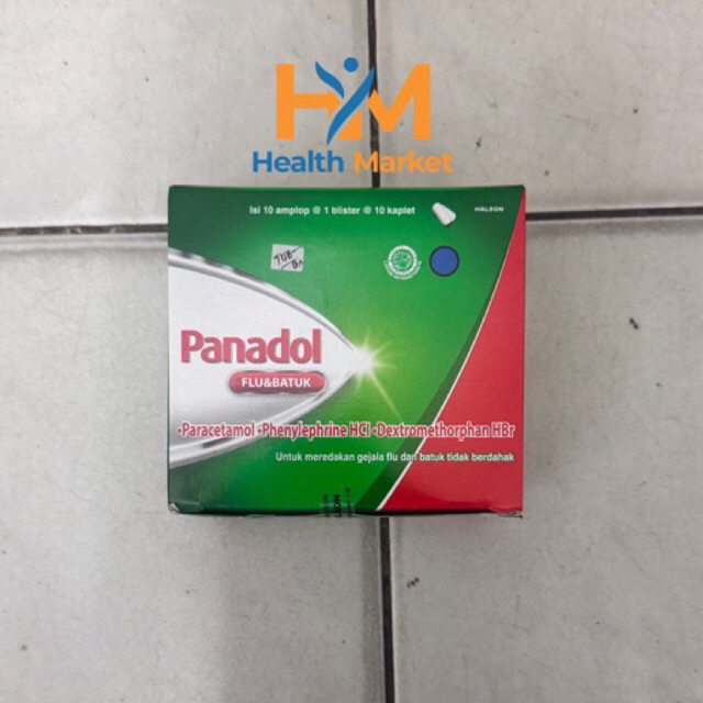 Panadol Hijau Box Isi 10 Strip