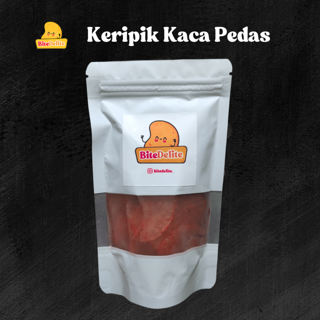 

BiteDelite Keripik Kaca Pedas 50 g