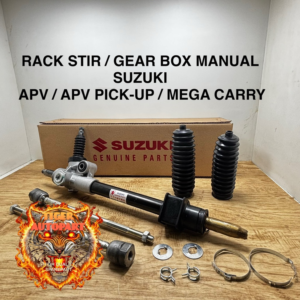 RACK STIR GEAR BOX ASSY SUZUKI APV MANUAL PICK UP MEGA CARRY PICKUP STEERING STERING RAK BAK WORM BO