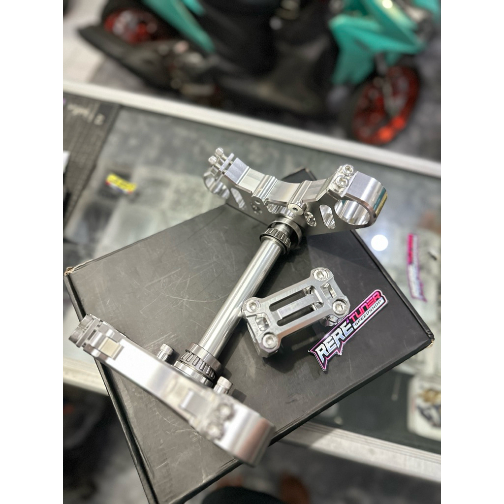 SEGITIGA ATAS BAWAH CNC MP TIGER CB MEGAPRO T ATAS BAWAH BAHAN PNP MEGAPRO TIGER