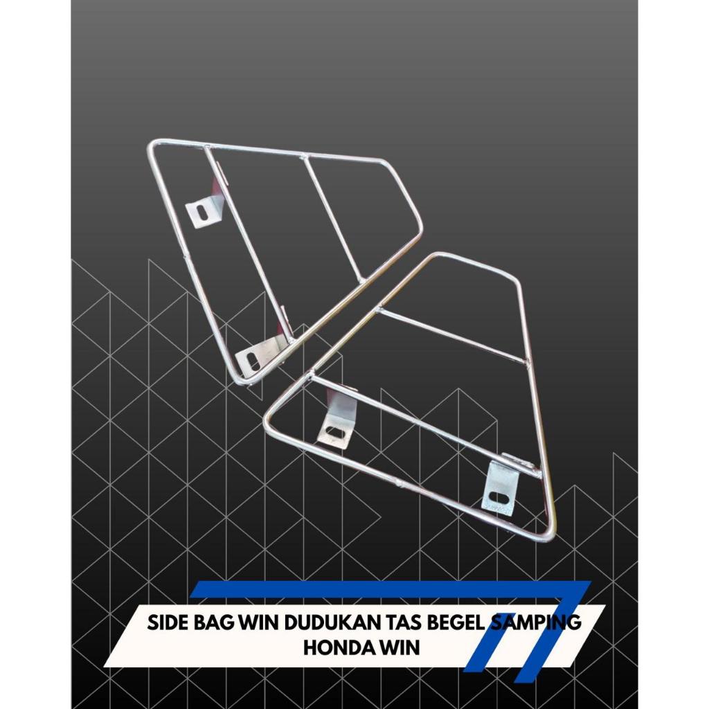 Side Bag Win Dudukan Tas Begel Samping Honda WIN Side Bag Honda WIN100