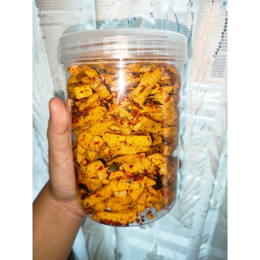 

BASRENG PEDAS DAUN JERUK GURIH RENYAH BASO IKAN BASO GORENG KERING