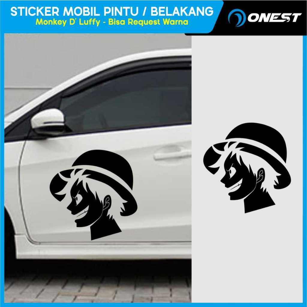 

Stiker Gambar Monkey D Luffy Mobil Body Samping Pintu Kaca Belakang Cutting Sticker Universal Bisa Untuk Semua Jenis Mobil