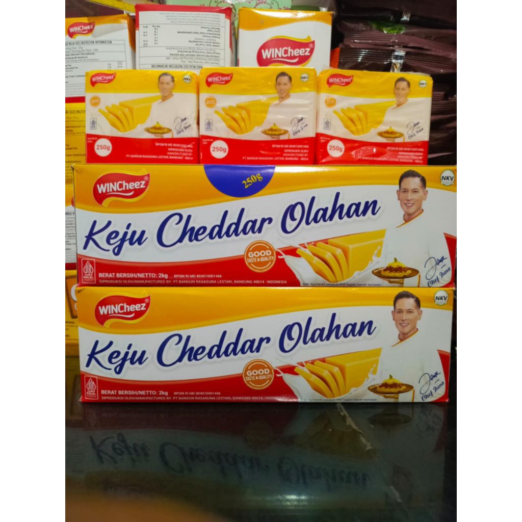 

Keju cheddar wincheez kemasan 250gr