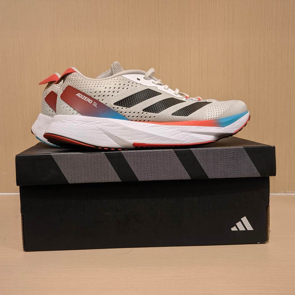 Adidas Adizero SL Sepatu Lari Pria Original Second Kondisi Bagus + Box