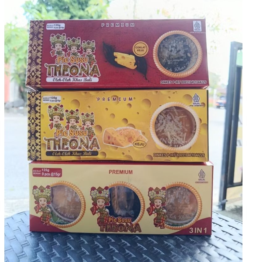 

PIE SUSU THEONA // PIE SUSU COKLAT KEJU // ISI 9 BIJI // PIE SUSU BALI // TERLARIS