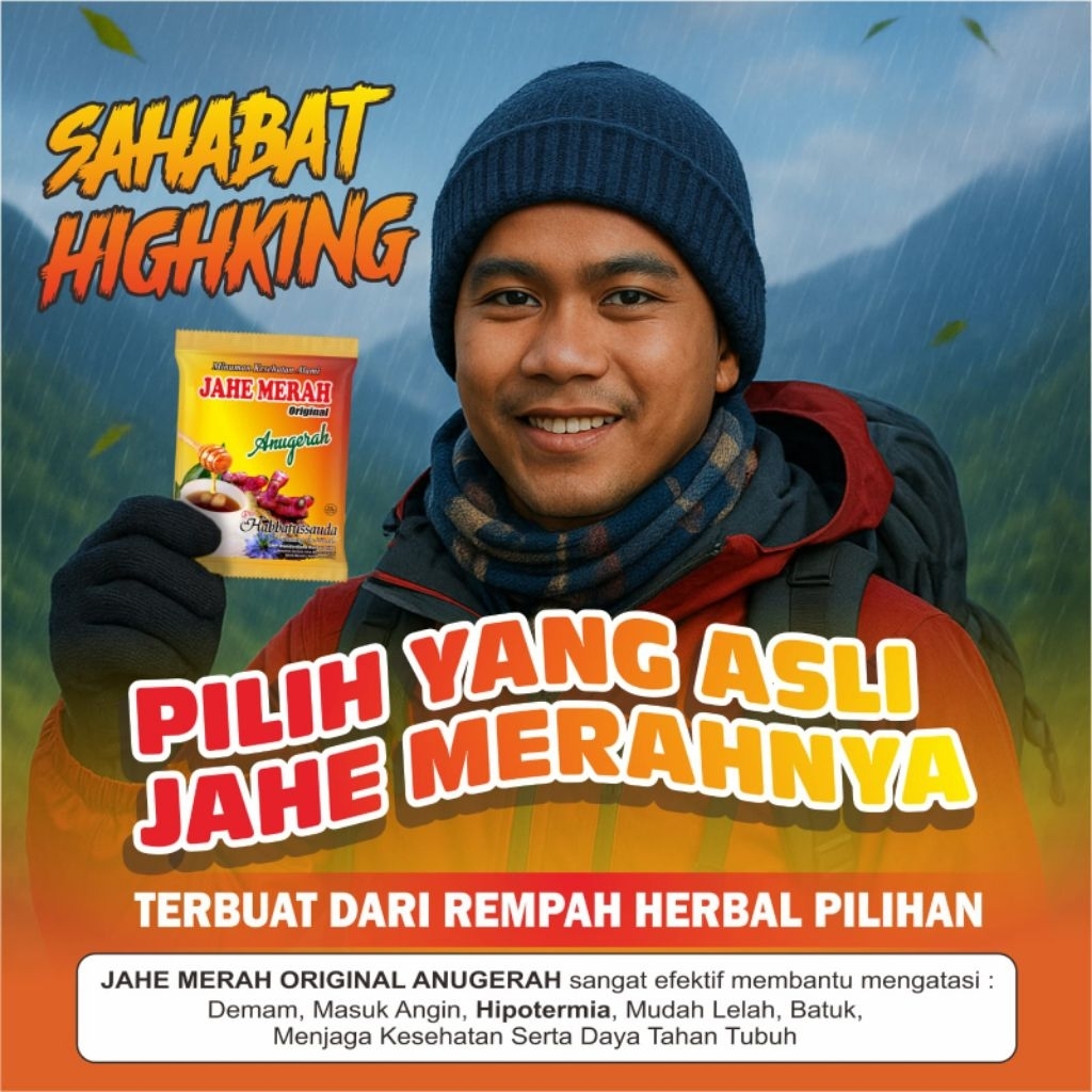 

Jahe Merah Anugerah / Jahe Merah Original / Jahe merah isi 10 Sachet