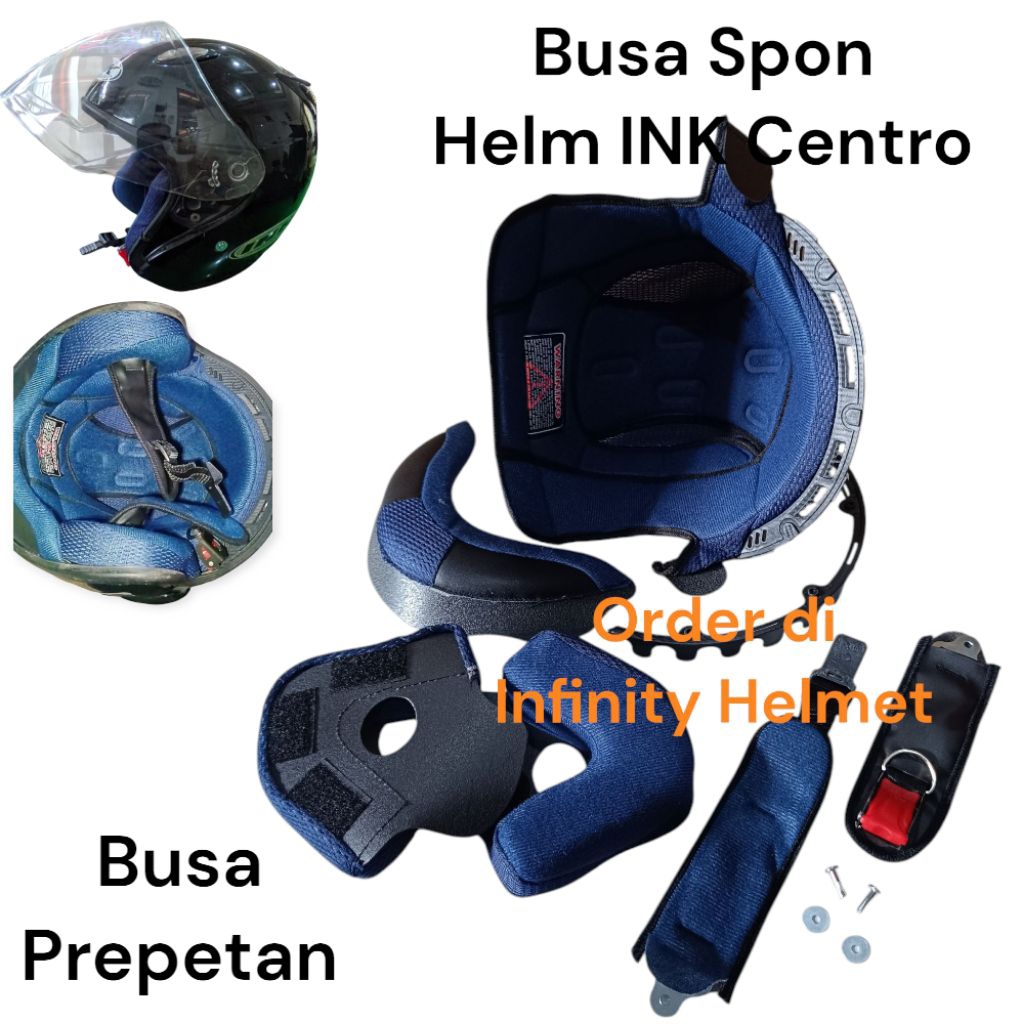 Busa Spon Helm INK Centro Busa Fullset Helm INK Centro INK Kapsul