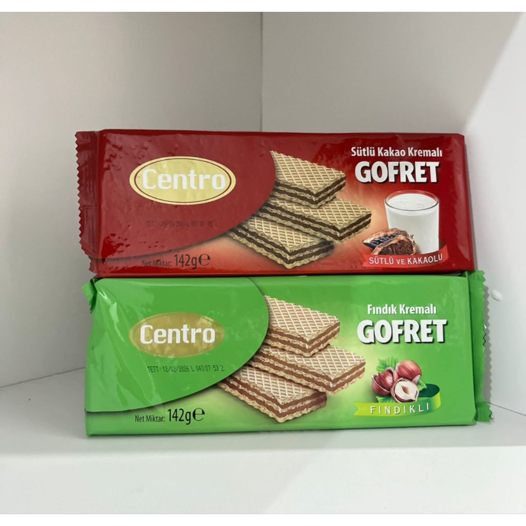 

wafer sütlü kakao kremali gofret asli turki