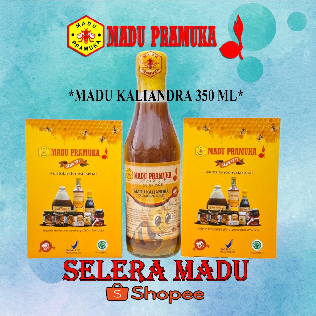 

MADU KALIANDRA MADU PRAMUKA 350 ML (HONEY)